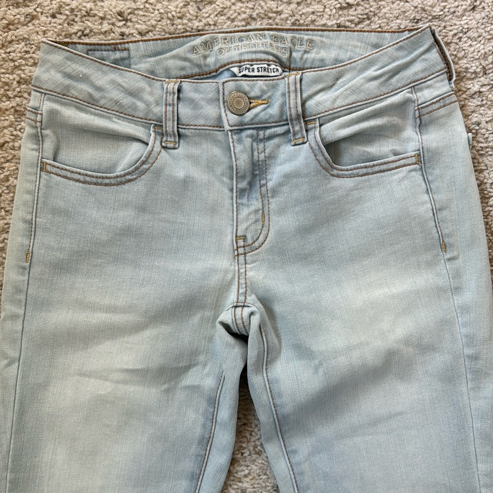 Authentic light sky blue American Eagle Jegging